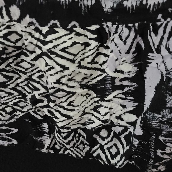 Notations Petite Womens Skirt Multicolor Size PXL 100% Rayon A-Line - Picture 10 of 12